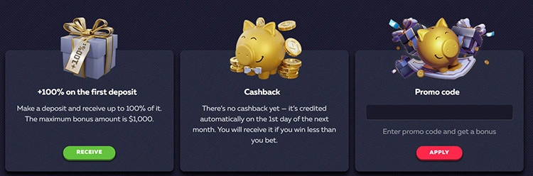 Bonusy Vavada Casino – bonus powitalny, darmowe spiny, keszback VIP